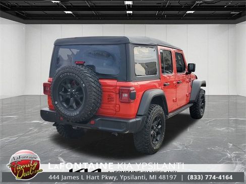 Used 2021 Jeep Wrangler Unlimited Sport image 4