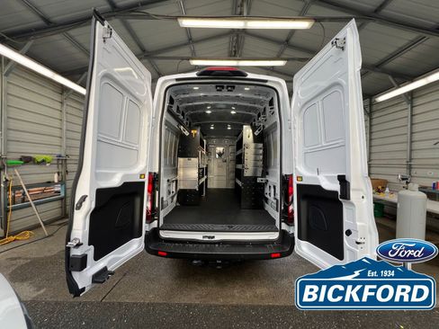 New 2026 Ford Transit 350 148 High Roof Extended AWD w/ Electrician Trade Package image 9