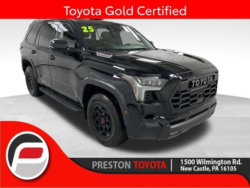 Certified 2025 Toyota Sequoia TRD Pro AWD/4WD image 1