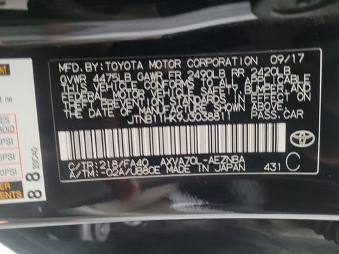 Used 2018 Toyota Camry LE image 33