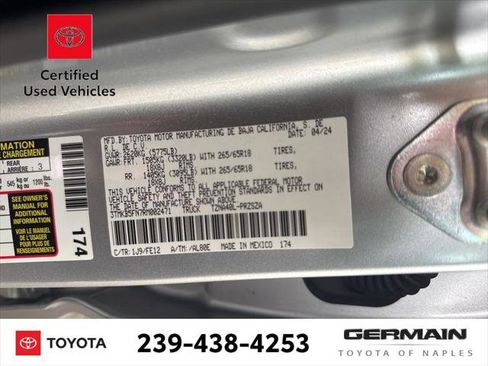 Certified 2024 Toyota Tacoma TRD Sport w/ TRD Sport Upgrade Package image 23