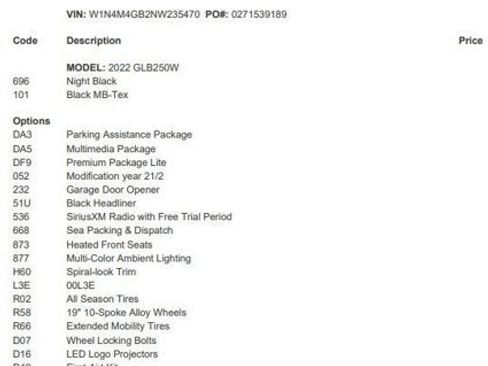 Certified 2022 Mercedes-Benz GLB 250 image 3