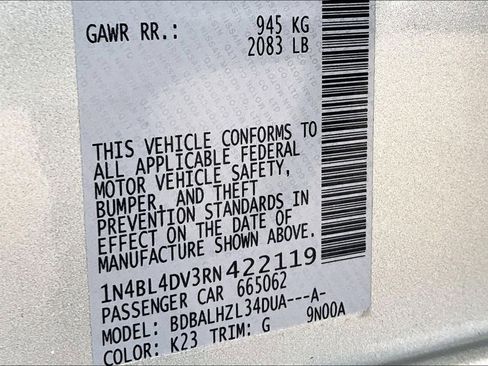 Used 2024 Nissan Altima 2.5 SV image 29