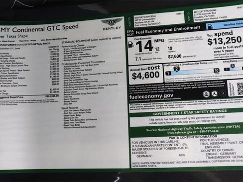 Used 2024 Bentley Continental GT Speed image 39