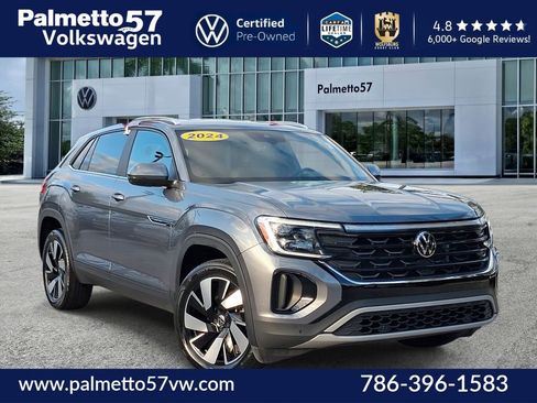 Used 2024 Volkswagen Atlas Cross Sport SE image 1