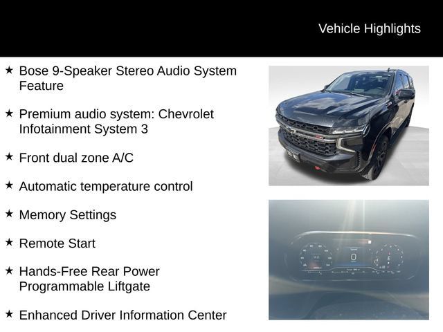 Used 2022 Chevrolet Tahoe Z71 w/ Luxury Package AWD/4WD image 15