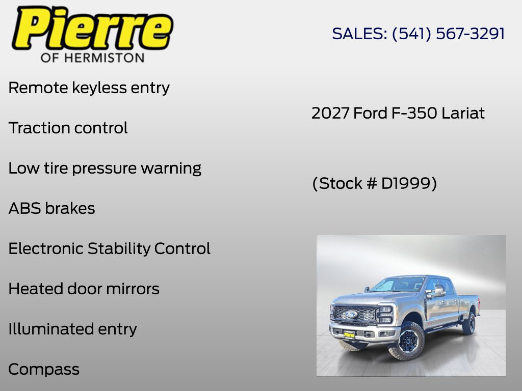 New 2027 Ford F350 Lariat w/ Tremor Off-Road Package AWD/4WD image 12