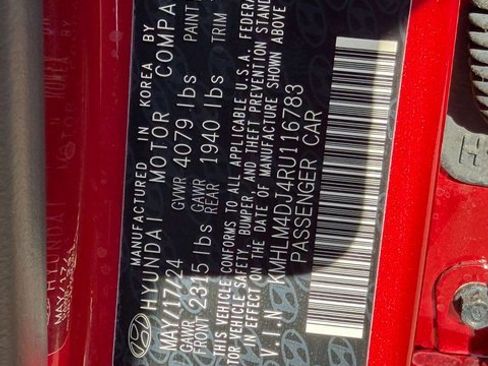 Used 2024 Hyundai Elantra Blue image 27