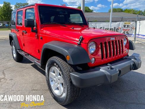 Used 2017 Jeep Wrangler Unlimited Sport w/ Quick Order Package 24S AWD/4WD image 1