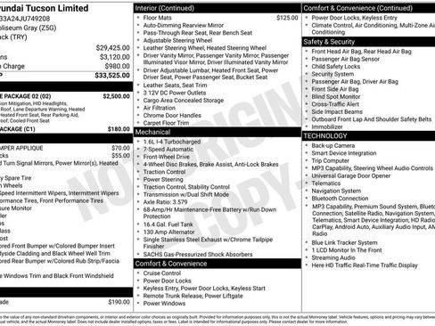 Used 2018 Hyundai Tucson Limited w/ Ultimate Package 02 FWD image 6
