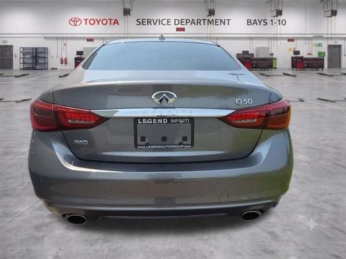 Used 2023 INFINITI Q50 Luxe w/ Cargo Package AWD/4WD image 8