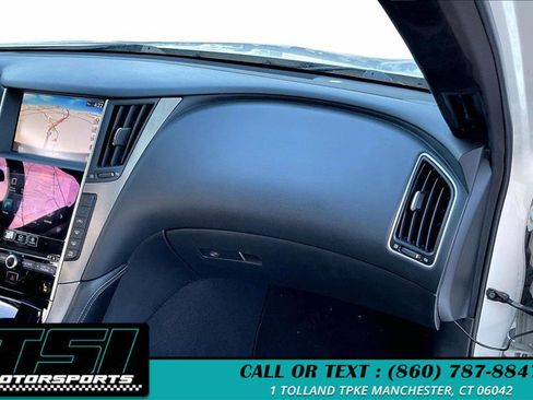 Used 2017 INFINITI Q50 Red Sport 400 image 16