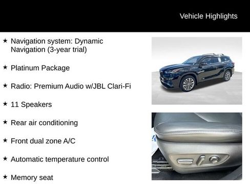 Used 2021 Toyota Highlander Platinum image 7