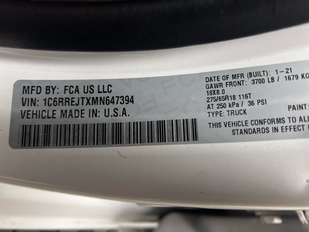Used 2021 RAM 1500 Laramie RWD image 31