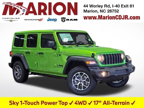 New 2026 Jeep Wrangler Unlimited Sport AWD/4WD image 1
