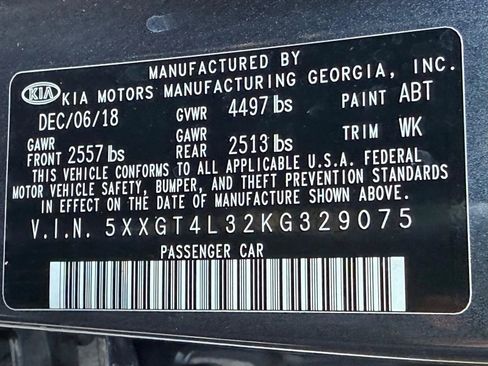 Used 2019 Kia Optima LX image 17