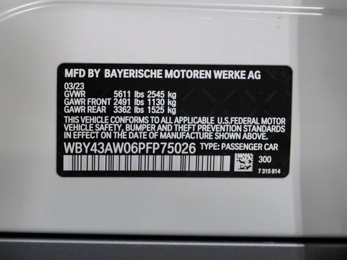 Used 2023 BMW i4 eDrive35 w/ Premium Package RWD image 64