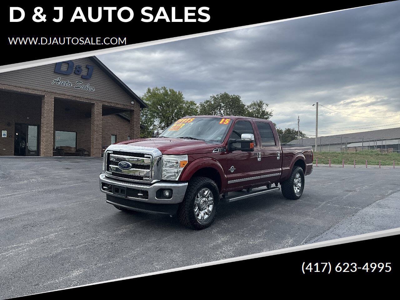 Used 2015 Ford F250 Lariat w/ Lariat Ultimate Package AWD/4WD image 1