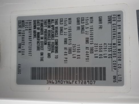 Used 2015 Chevrolet City Express LS image 22