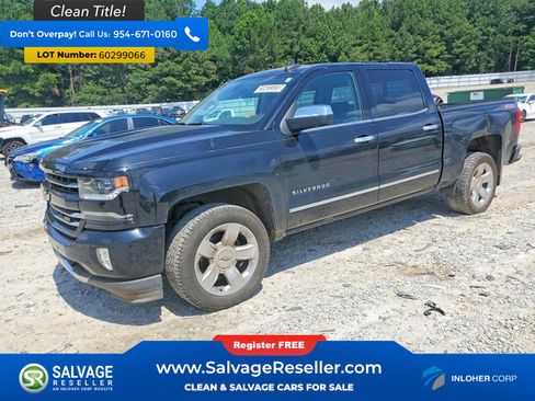 Used 2017 Chevrolet Silverado 1500 LTZ Z71 w/ LTZ Plus Package AWD/4WD image 1