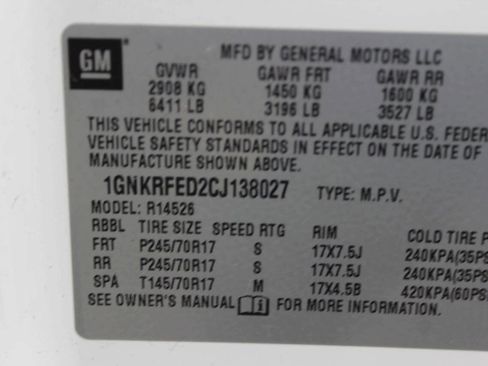 Used 2012 Chevrolet Traverse LS FWD image 11