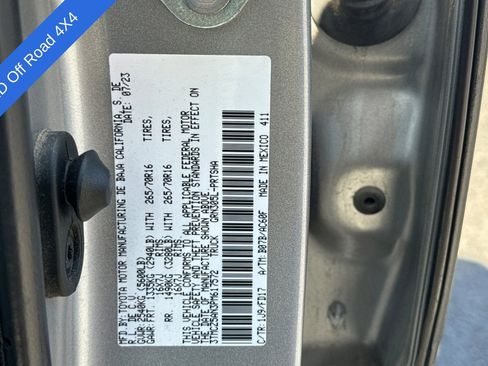 Used 2023 Toyota Tacoma TRD Off-Road w/ Black Out Package (TMS) image 27