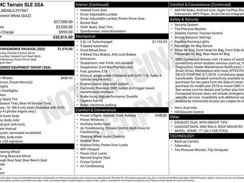 Used 2018 GMC Terrain SLE w/ Driver Convenience Package image 5