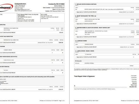 Used 2022 Maserati Ghibli Trofeo image 91
