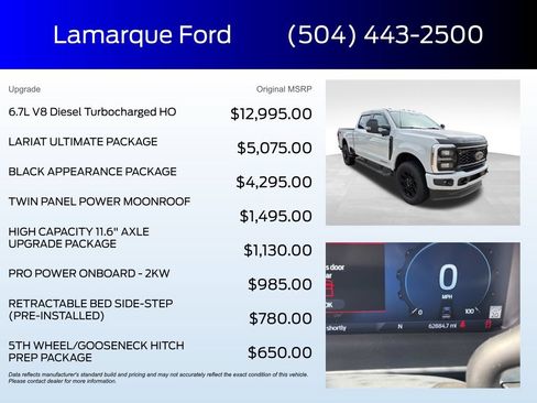 Used 2025 Ford F250 Lariat w/ Lariat Ultimate Package AWD/4WD image 2
