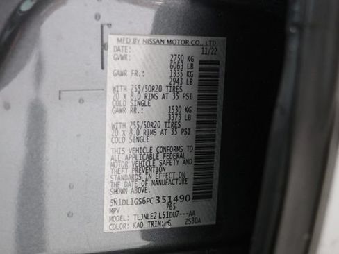 Used 2023 INFINITI QX60 Sensory AWD/4WD image 39
