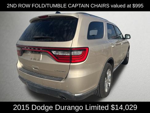Used 2015 Dodge Durango Limited w/ Nav & Power Liftgate Group RWD image 3