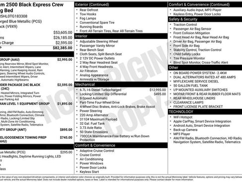 New 2026 RAM 2500 Tradesman w/ Safety Group AWD/4WD image 6
