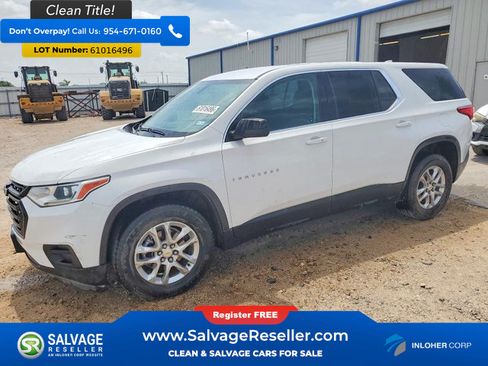 Used 2021 Chevrolet Traverse LS w/ LPO, Black Accent Package FWD image 1