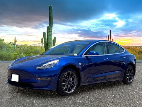 Used 2019 Tesla Model 3 Long Range AWD/4WD image 2