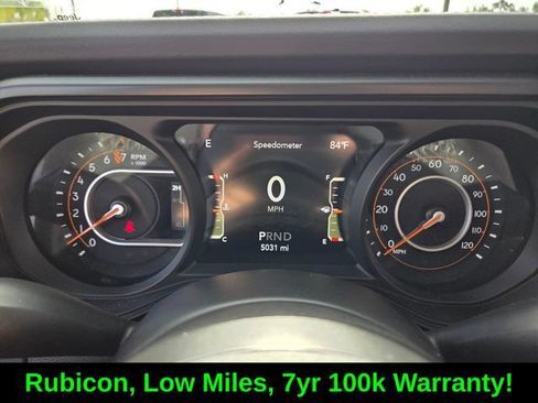 Certified 2025 Jeep Gladiator Rubicon w/ Safety Group AWD/4WD image 33