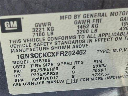 Used 2015 Chevrolet Tahoe LTZ w/ Max Trailering Package RWD image 24