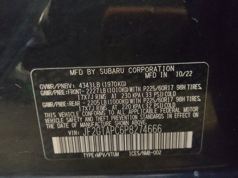 Used 2023 Subaru Crosstrek 2.0i Premium AWD/4WD image 33