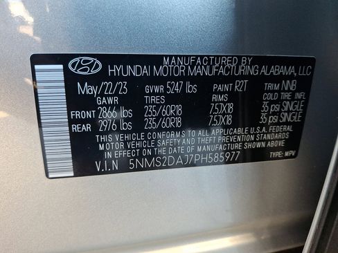 Certified 2023 Hyundai Santa Fe SEL image 27