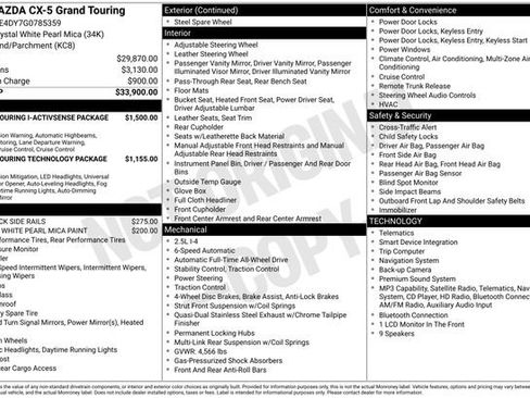 Used 2016 MAZDA CX-5 Grand Touring AWD/4WD image 1