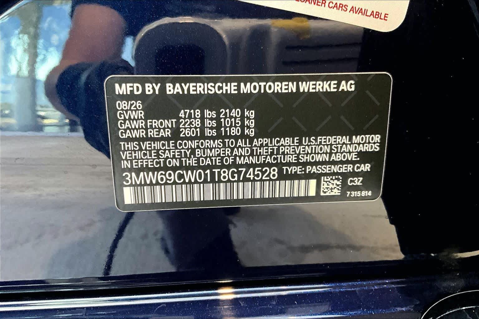 New 2026 BMW 330i Sedan w/ M Sport Package RWD image 20