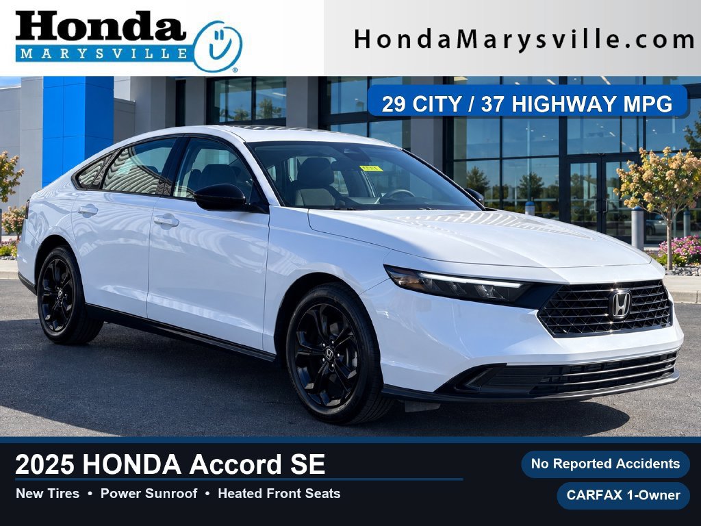 Used 2025 Honda Accord SE image 1
