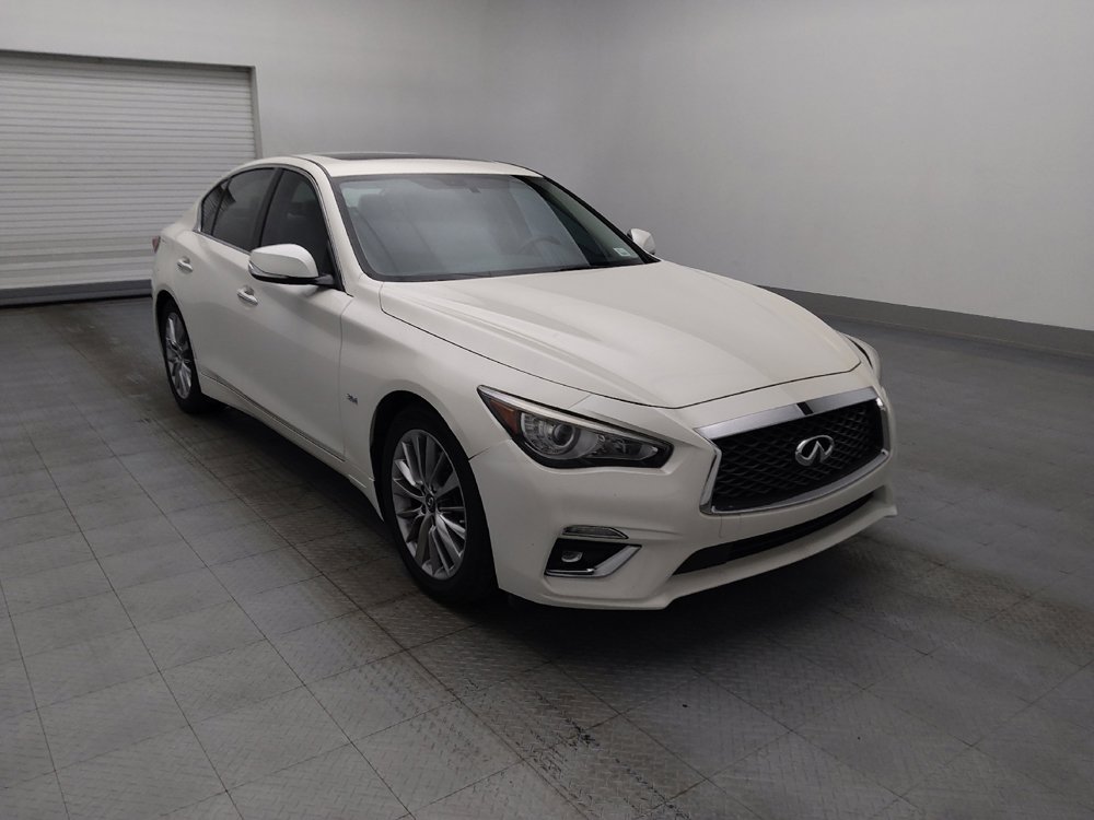 Used 2019 INFINITI Q50 Luxe w/ Essential Package (3.0T Luxe) RWD image 13