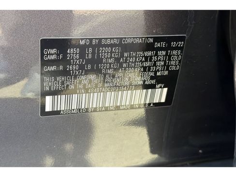 Used 2023 Subaru Outback Premium AWD/4WD image 29
