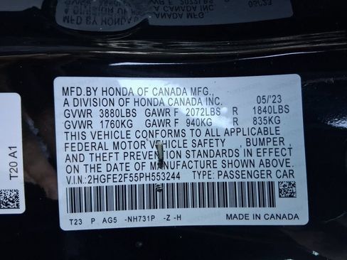 Used 2023 Honda Civic Sport image 27