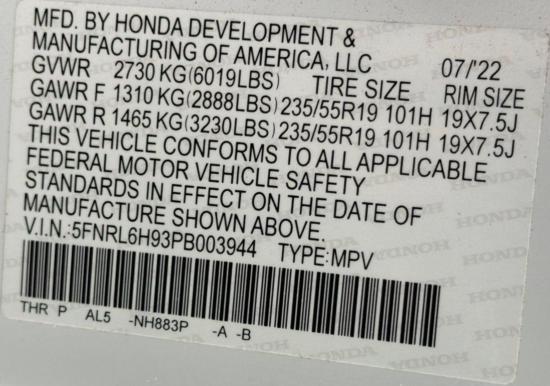 Used 2023 Honda Odyssey Elite image 10
