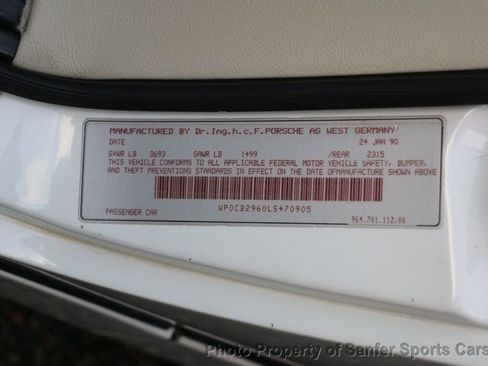 Used 1990 Porsche 911 Carrera image 43