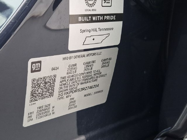 Certified 2024 Cadillac XT6 Premium Luxury w/ LPO, Floor Liner Package AWD/4WD image 31
