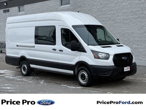 Used 2023 Ford Transit 250 148 High Roof Extended w/ Load Area Protection Package image 1