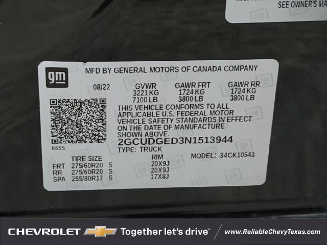 Used 2022 Chevrolet Silverado 1500 LTZ AWD/4WD image 39