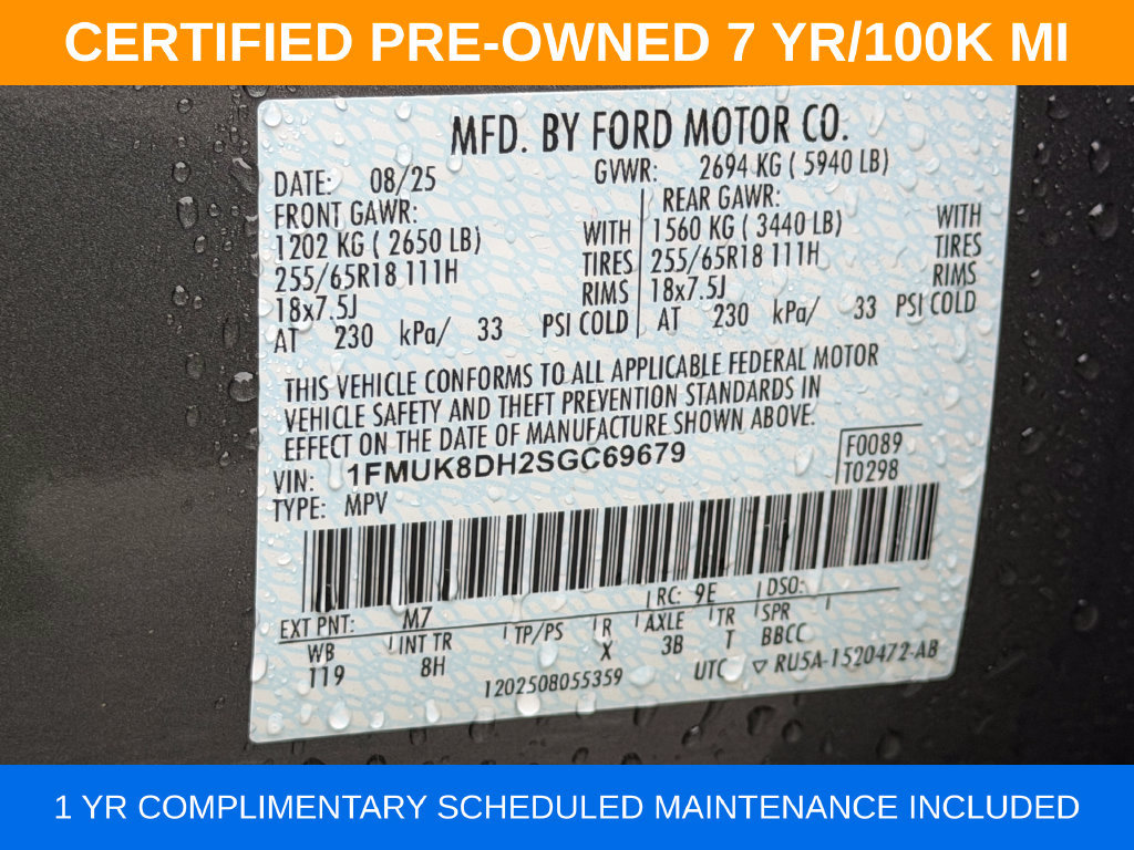Used 2025 Ford Explorer Active AWD/4WD image 31